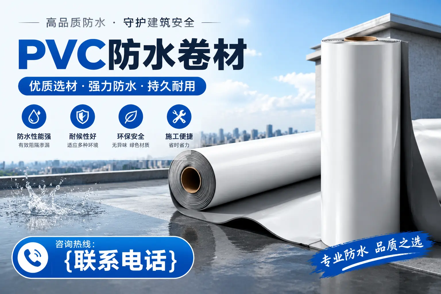 PVC防水卷材的选购技巧与注意事项，助您在临夏找到合适产品